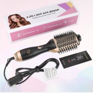 Gold and Black 3-in-1 Hot Air Brush